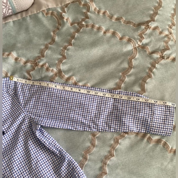 Ralph Lauren Natural Stretch LS Shirt, Blue Checked, Boys Size M 10/12 - Picture 7 of 7